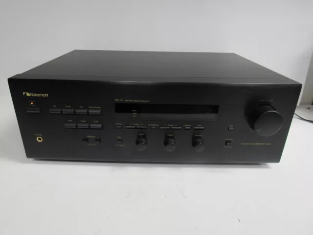 NAKAMICHI RE-10 AM/FM Stereo Receiver Integrated Amplifier TESTED WORKING NAKAMICHI RE-10 AM/FM Stereo Receiver Integrated Amplifier TESTED WORKING