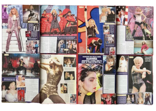 Madonna UK Magazine Clippings Cuttings