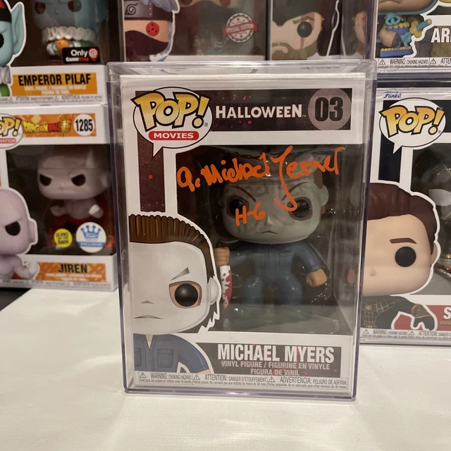 FUNKO POP! Halloween Michael Myers #03 signed M Lerner H-6 JSA Certified