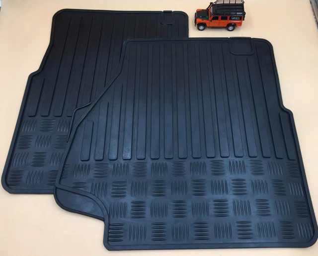 Land Rover Defender 90 /110 Front Rubber Mat Set Genuine STC50172 New