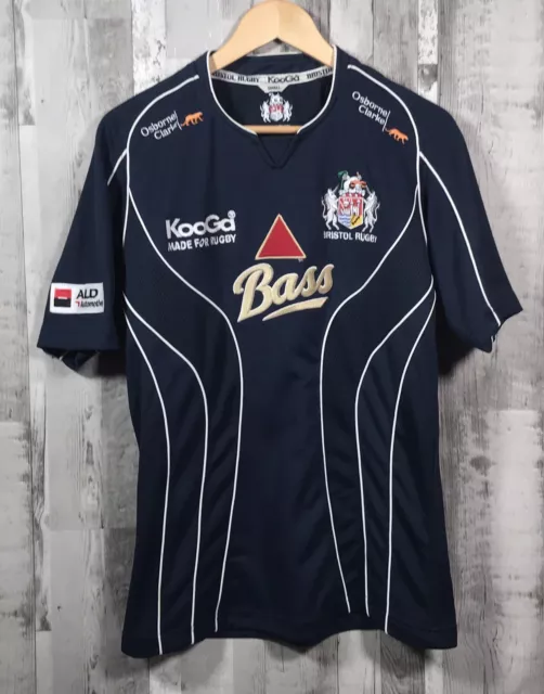 Bristol Rugby Official KooGa 2000 / 2008 Home Shirt Jersey Size Small RFU VGC