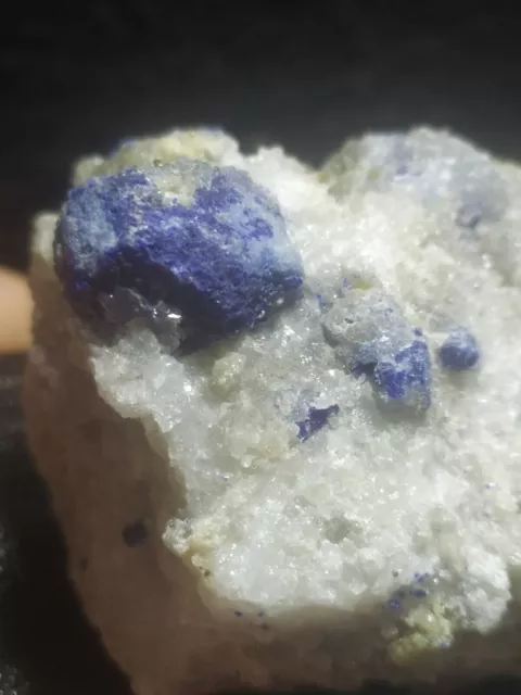 Lazurite Cristallo Su Matrice 82,50 Minerale Collezione Naturale Raro