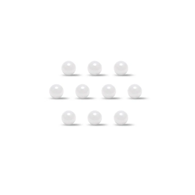 1mm cuscinetto ceramica sfere, ZRO2 ossido di zirconio sfera G10 Precisione 10pz