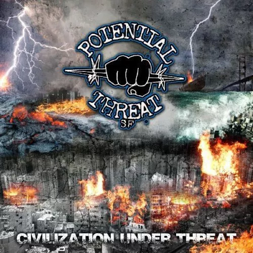 POTENTIAL THREAT SF Civilization Under Threat ( CD 2009 2012 Old School Digipak)