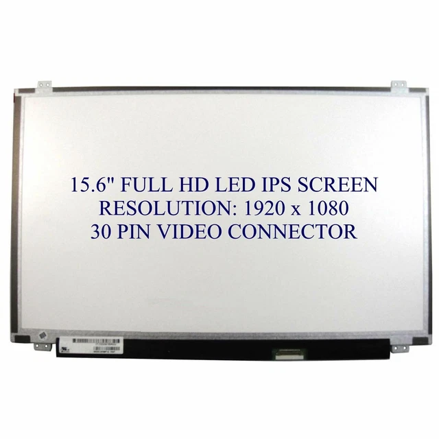 Ersatz Panda M156X40-137-0101 15,6" Led Ips Fhd Laptop Bildschirm Displaypanel 2