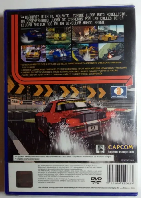 Auto Modellista - CAPCOM PS2 - PAL ESPAÑA - OPORTUNIDAD ÚNICA - NUEVO PRECINTADO 2