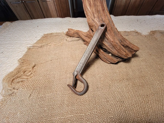 Vintage Antique Latch Hasp Gate Door Farm Barn, Shed Pat.1896
