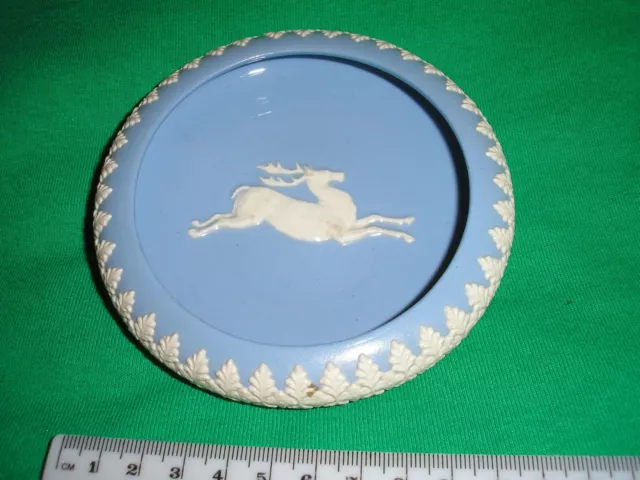 Jasper Ware Dudson Hanley blau STAG Schmuck Pin Schüssel.   Made in England