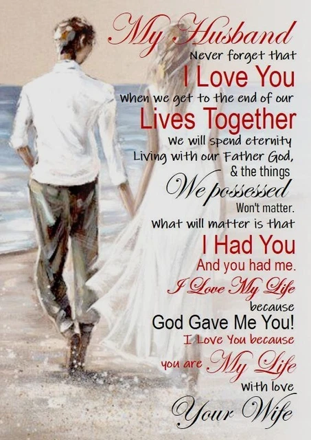 A Much Loved Husband On Your Birthday