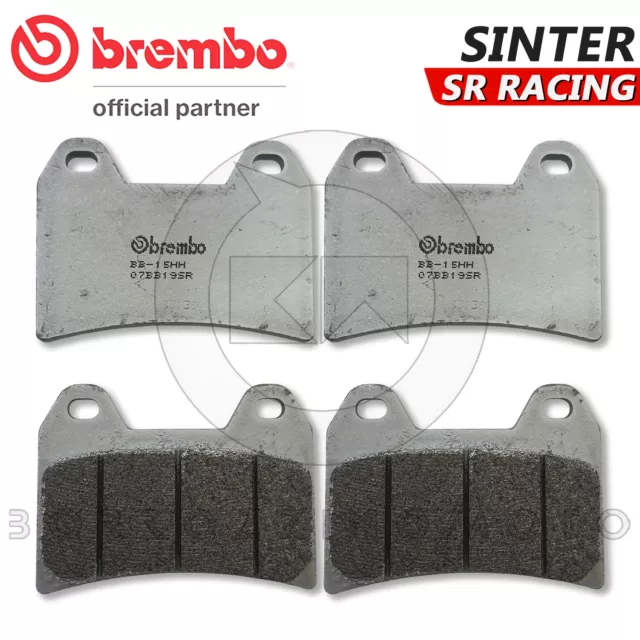 4 Pastiglie Freno Anteriori Brembo Sinter Racing Ducati Monster 620 2014