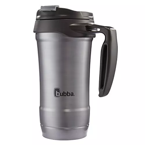 bubba Hero Dual-Wall Vacuum-Insulated Stainless Steel Travel Mug, 18 oz., Gun...