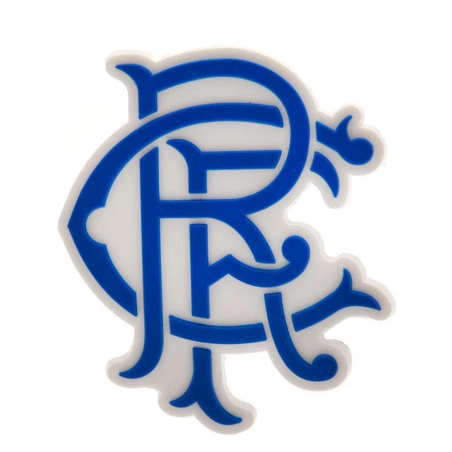 Rangers FC  Imán de Nevera Scroll Diseño Logo 3D (TA9942)