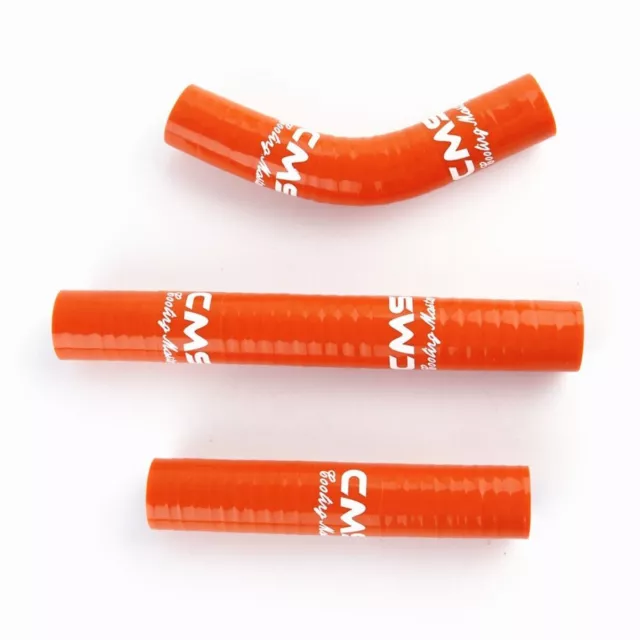 Orange for 07 2008 2009 10 KTM 250SX 250 SX 250XC 250 XC Silicone Radiator Hose