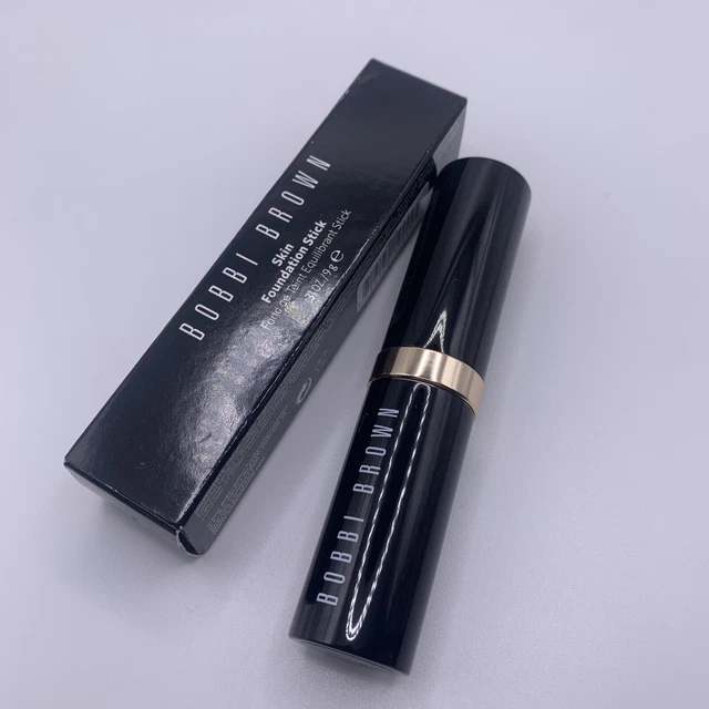 Stick fondotinta pelle marrone Bobbi W-096 NOCE CALDO 0,31 once/9 g nuovo in scatola