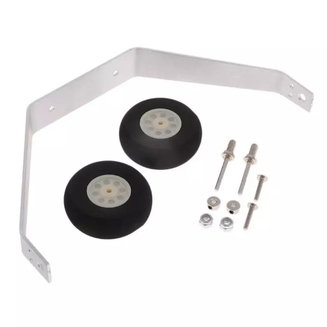 Alloy Landing Gear with Wheel for for 25-40 Level RC Plane