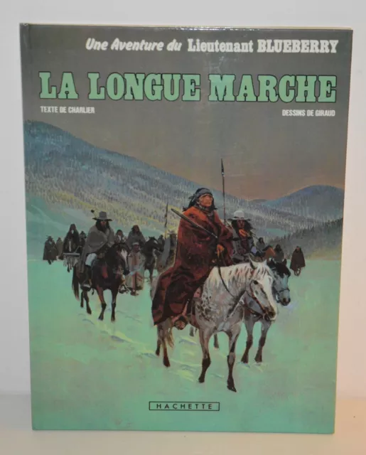 Ancienne BD LIEUTENANT BLUEBERRY LA LONGUE MARCHE vintage HACHETTE EO 1982 2