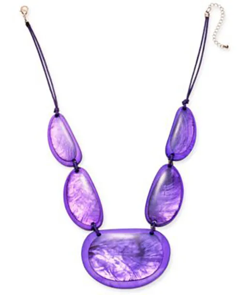 New Style & Co Resin Statement Necklace $34.50