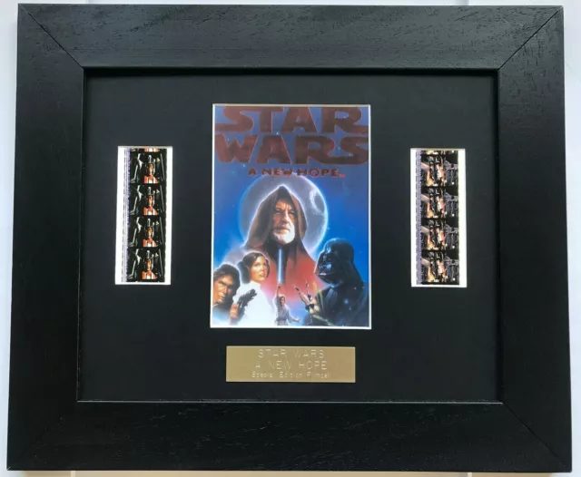 Star Wars A NEW HOPE Original Film Cell Memorabilia v1 + COA