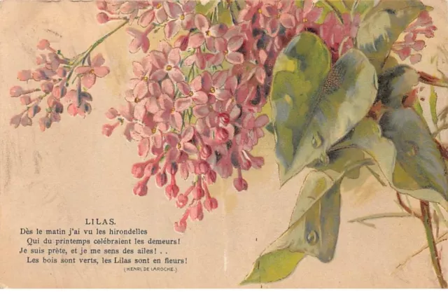 Fleurs - n°85687 - Bouquet de Lilas - Dès le matin j'ai vu les hirondelles ..