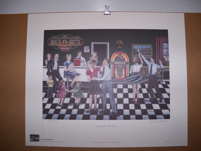 2000 Coca Cola Limited Edition Fine Art Print Signed Pamela C. Renfroe #750/750