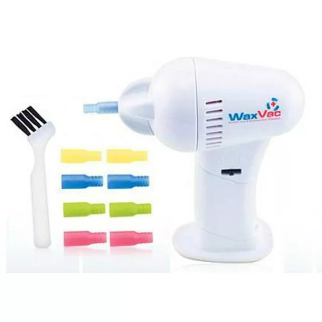 Waxvac Cordless Ear Vacuum Cleaning Cleaner System Ear Wax Vac As Seen On Tv 3