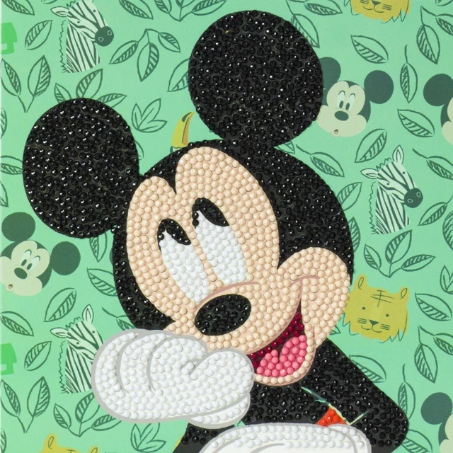 Crystal Art Disney Karten-Kit - Happy Mickey