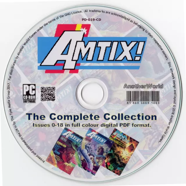 AMTIX! Magazine Collection on Disk ALL ISSUES Amstrad CPC464/664/6128 Games/Apps