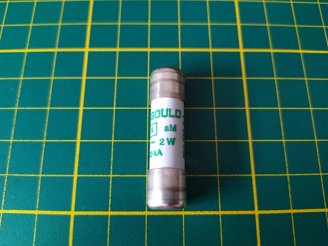 Cartouche Fusible céramique 32A aM / 400V (10x38mm) 2