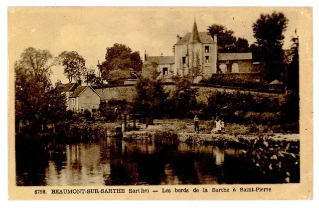 (S-111722) France - 72 - Beaumont Sur Sarthe Cpa