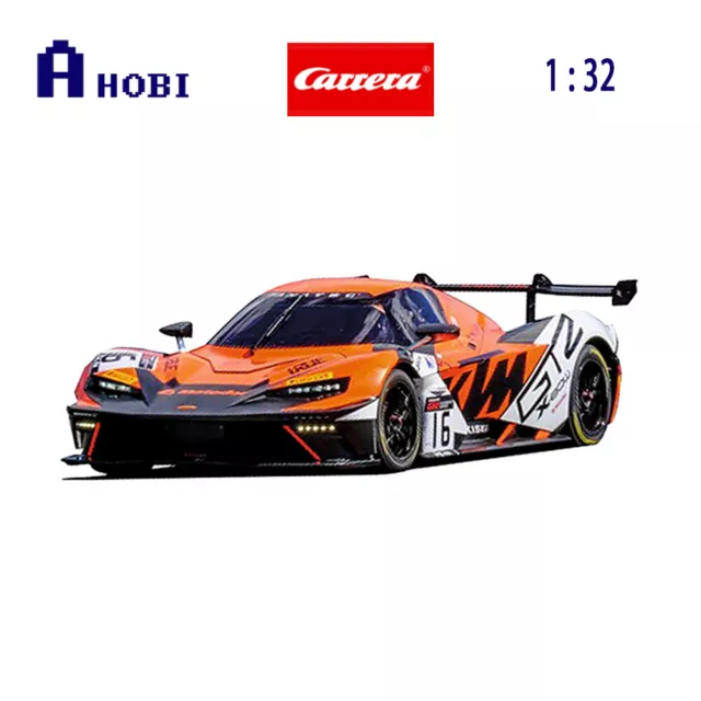 Carrera Evolution 1:32 Scale KTM X-Bow GT2 True Racing #16 Slot Car