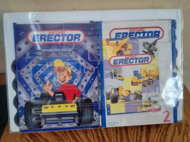 NEW Meccano Erector Metal Construction Set #2 27 Illustrated Models 1993