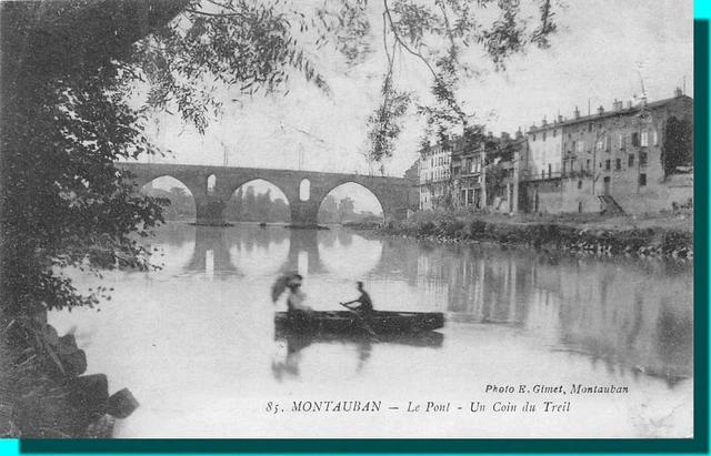 MONTAUBAN le pont un coin du treil