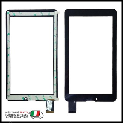 Audiola VETRO TOUCH SCREEN PER TABLET AUDIOLA TAB-0174 TAB-0278 3G NERO 