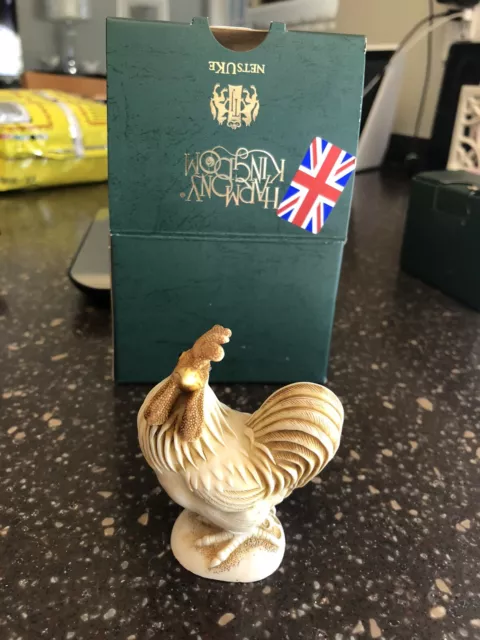 Harmony Kingdom Sammy Rooster UK Made Netsuke