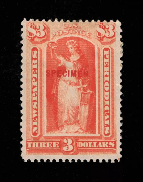 Affordable Genuine Scott #Pr25S Mint Og H 1875 Specimen Overprinted In Red 15950