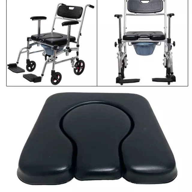 Commode Seat Cushion Removable Toilet Cushion for Shower Wheelchair Disabled