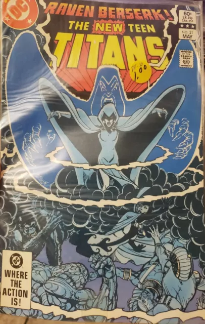 The New Teen Titans #31 VF “Inferno” Marv Wolfman/George Perez DC Comics 1983