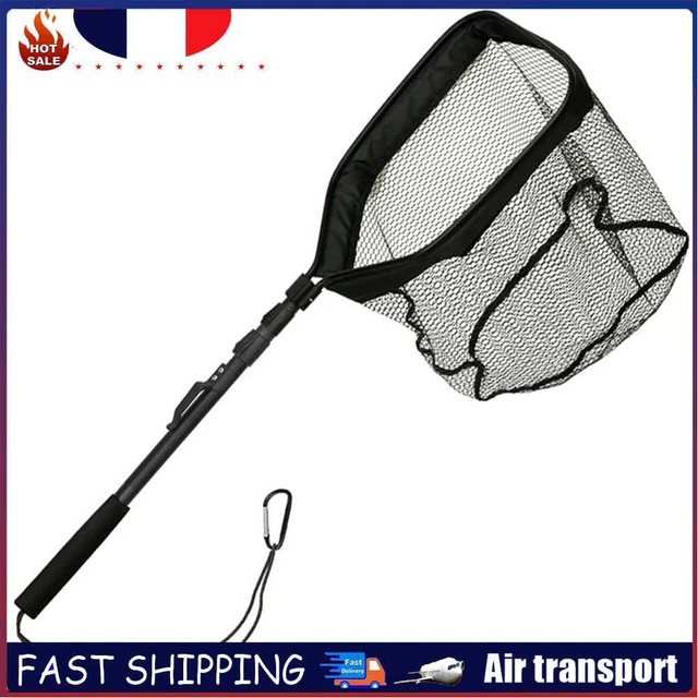 Retractable Foldable Fishing Net Telescope Folding Landing Mesh Fishing Tackle
