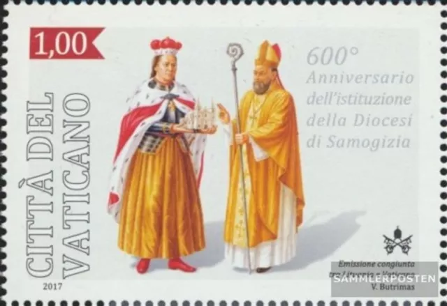 Vatican 1895 (complete issue) unmounted mint / never hinged 2017 Diocese Samogit