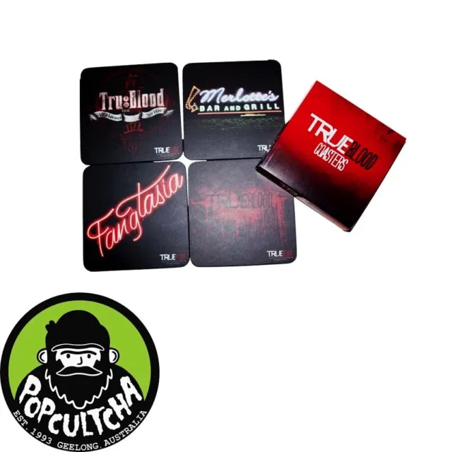 True Blood - Coaster Set Series 2 (4 x Drink Coasters) "New"