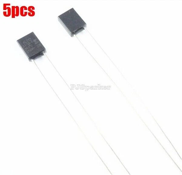 5pcs Aupo Thermal Fuse Tf 102°C 250V 5A A1-5A-F Ic New vy #A6-9