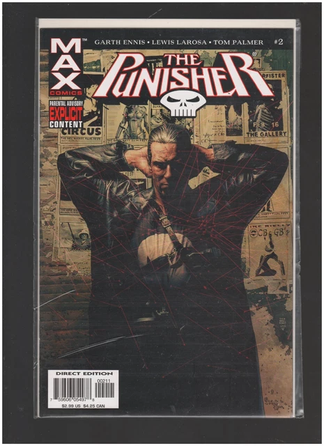 The Punisher #2 Vol. 7 Marvel MAX Comics 2004
