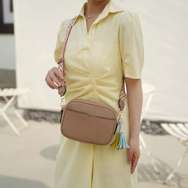 PU Messenger Bag Solid Color Square Bag Fashion Crossbody Bag  Female