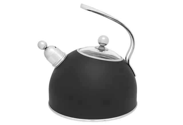 BREDEMEIJER Flötenkessel 2,5l matt schwarz   104614