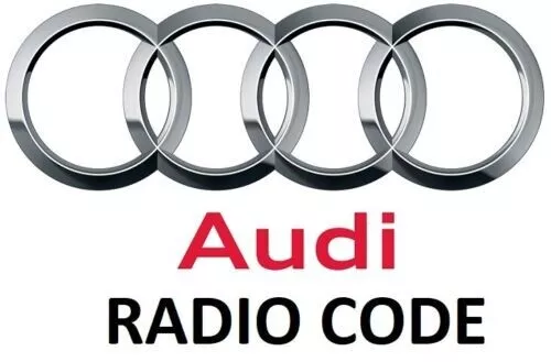 AUDI CODICE per Radio Autoradio decodifica RNS-E Navi Concert Chorus a Distanza