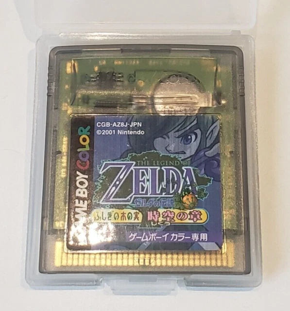 THE LEGEND OF Zelda Oracle of Ages CGBAZ8J GameBoy Color GB GBC