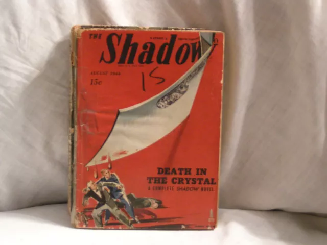 August 1944 The Shadow Digest Size Pulp Magazine