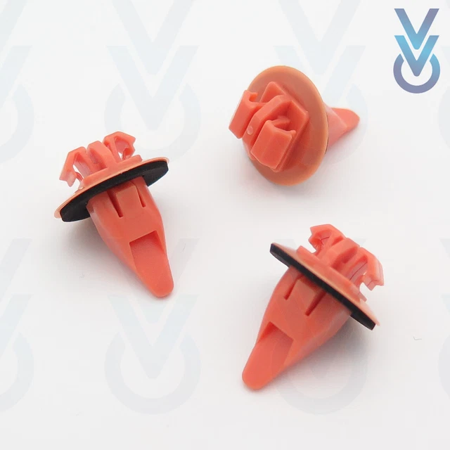 Lot De 10 Clips De Garniture Hayon - Pour Tesla Model 3 - VVO - Neuf - Turquoise