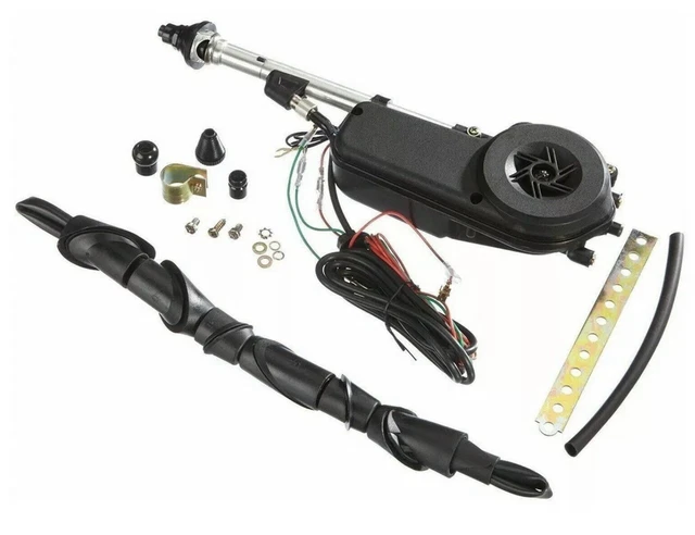 Antenne Télescopique Pour Mercedes W202 – C180, C200, C220… – Longueur 88 Cm – Connecteur DIN – Chromée