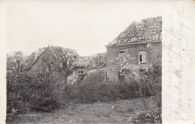 België - ZONNEBEKE (W. Vl.) Fotokaart - Ruïnes - Eerste Oorlog - Uitg. onbekend